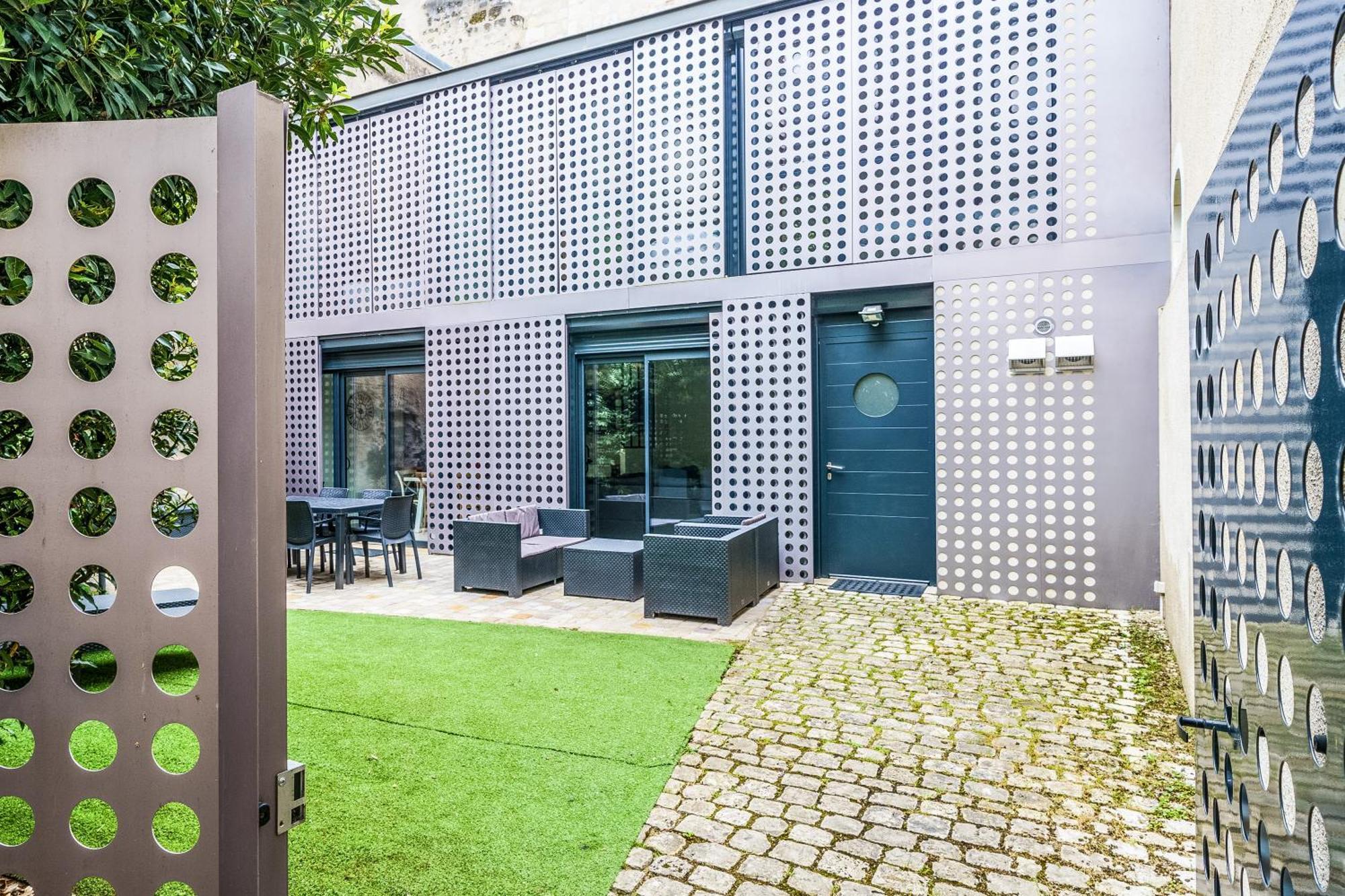 Maison D'Architecte Centre Tours Jardin, Climatisation, Parking 5 P Eksteriør bilde